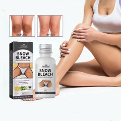 Snow Bleach Cream, Dark Skin Bleaching Cream, Dark Spot Corrector Cream for Face and Body, Dark Skin Whitening Cream Intimate Area, Skin Bleaching Cream, Armpit, Knees,Elbows, Private Areas (1PC)