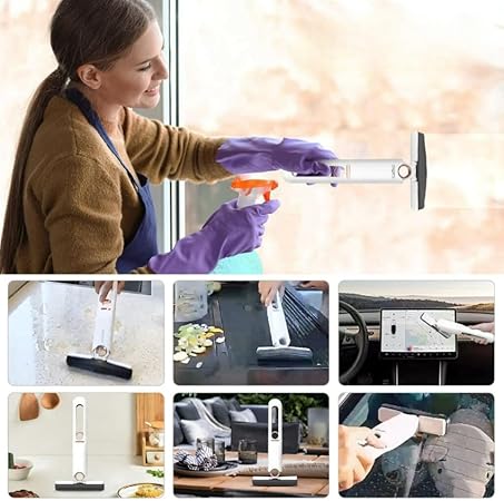 Mini Squeegee Mop Absorbent Portable Multifunctional Cleaning Table Window