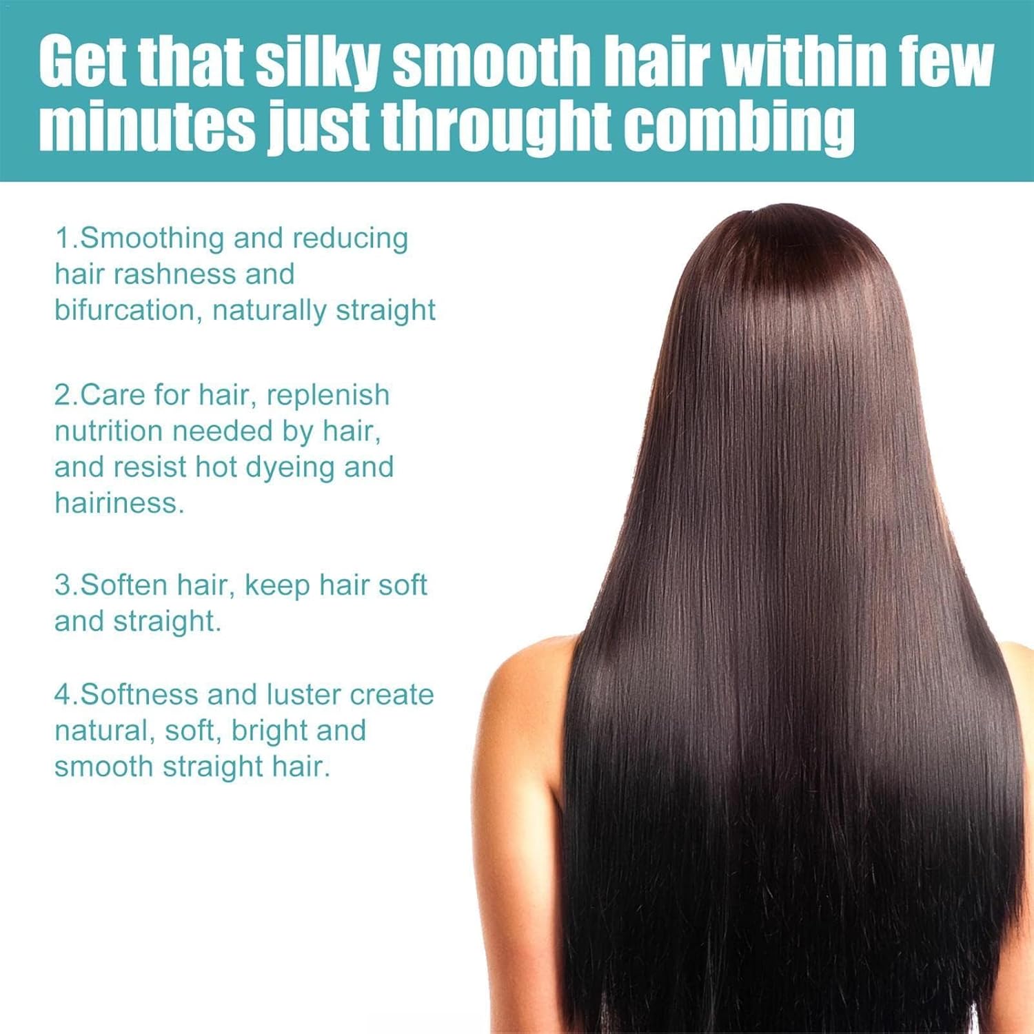 Straightening Cream For Curly Hair - Protein Correcting Curly Hair Straightener,60ml Silk & Gloss Hair Smoothing Cream, Women Hair Straightener Lotion