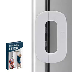 Refrigerator Child Safety Lock Anti-Pinch Hand Cabinet Door Lock Multi-Function Lock Baby Anti-Pinch Drill Free